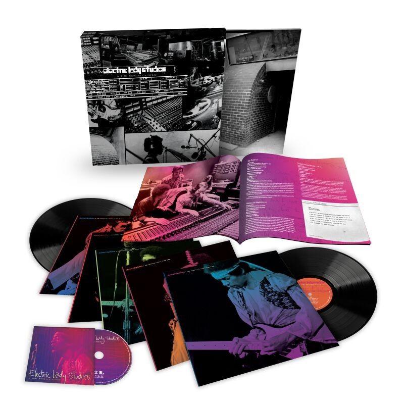 JIMI HENDRIX - ELECTRIC LADY STUDIOS: A JIMI HENDRIX VISION (VINYL) (12" LP RECORD)