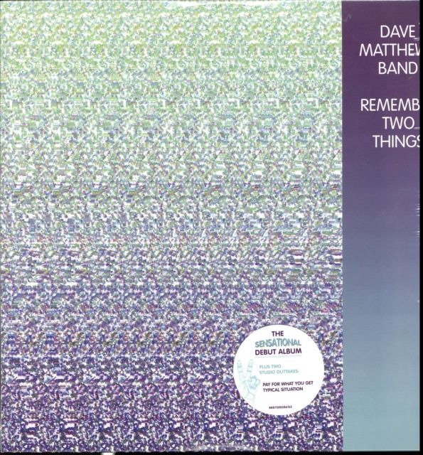 DAVE MATTHEWS BAND - REMEMBER TWO THINGS (VINYL) (12" LP RECORD)