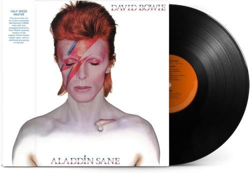 DAVID BOWIE - ALADDIN SANE (50TH ANNIVERSARY) HALF SPEED MASTER (VINYL) (12" LP RECORD)