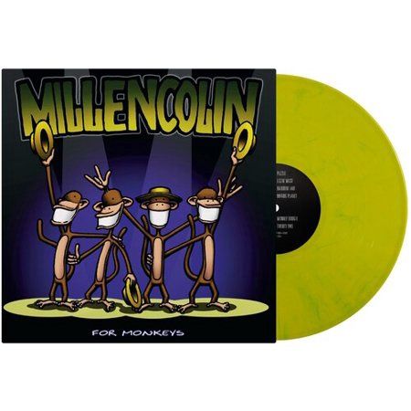 MILLENCOLIN - FOR MONKEYS (ANNIVERSARY EDITION/GREEN) (VINYL) (12" LP RECORD)