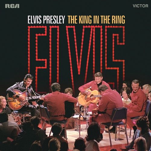 ELVIS PRESLEY - THE KING IN THE RING (VINYL) (12" LP RECORD)