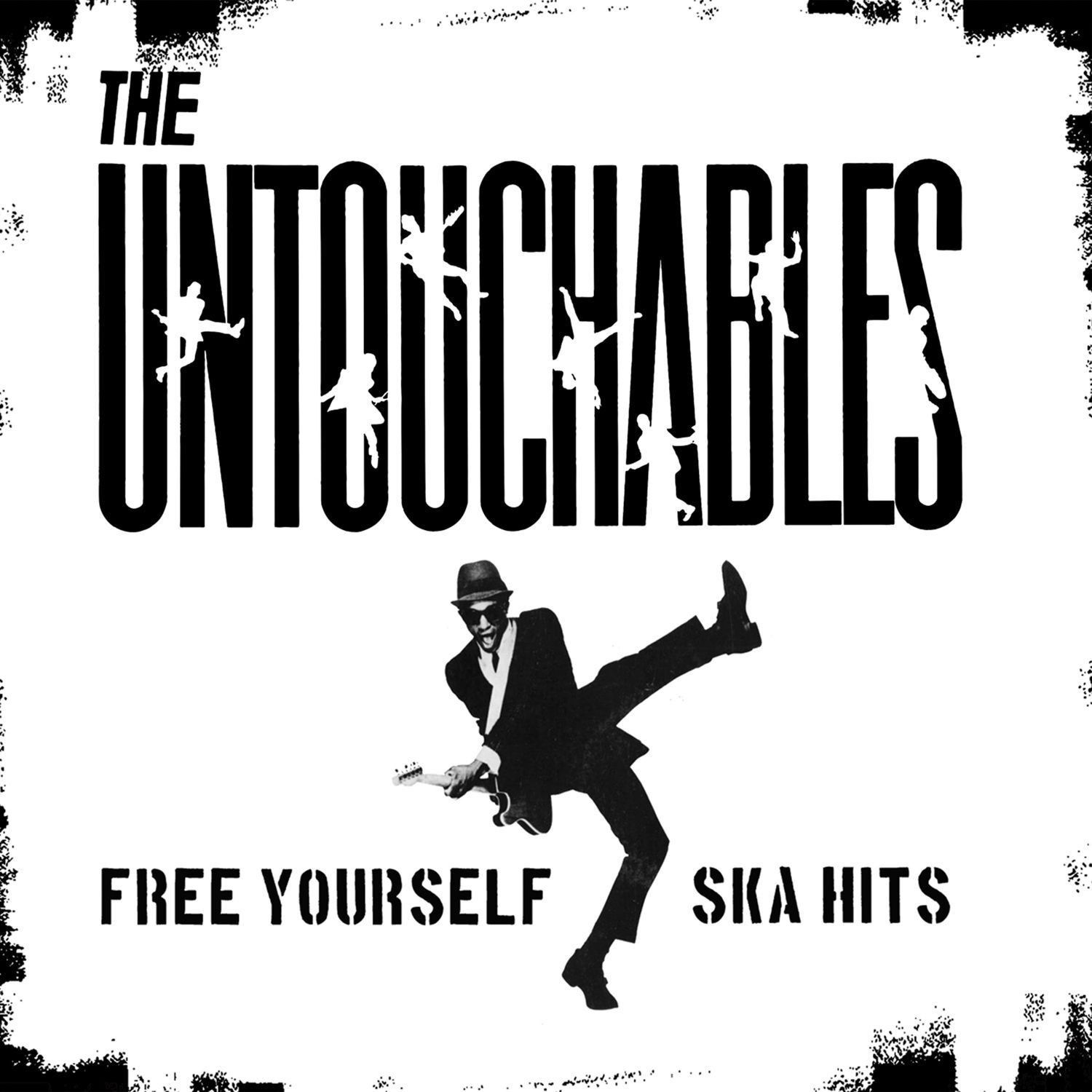 THE UNTOUCHABLES - FREE YOURSELF - SKA HITS (LIMITED EDITION BLACK &amp; WHITE SPLATTER VINYL) (VINYL) (12&quot; LP RECORD)
