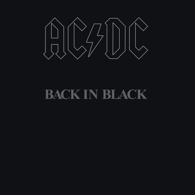 AC\DC - BACK IN BLACK(180 GRAM VINYL) (VINYL) (12" LP RECORD)
