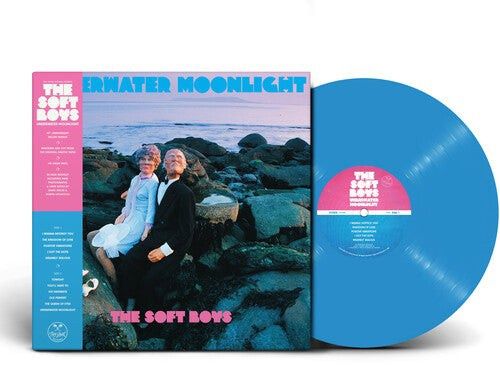 THE SOFT BOYS - UNDERWATER MOONLIGHT (45TH ANNIVERSARY REMASTER) (BLUE VINYL) (VINYL) (12" LP RECORD)