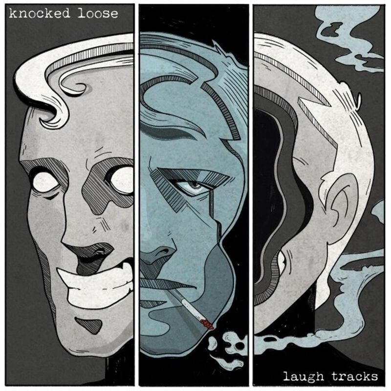 KNOCKED LOOSE - LAUGH TRACKS (BLUE, RED &amp; YELLOW ASIDE/BSIDE VINYL) (VINYL) (12" LP RECORD)