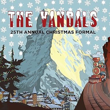 Vandals, The - 25TH ANNUAL CHRISTMAS FORMAL (RED &amp; BLACK MARBLE COLORED VINYL) (VINYL) (12" LP RECORD)