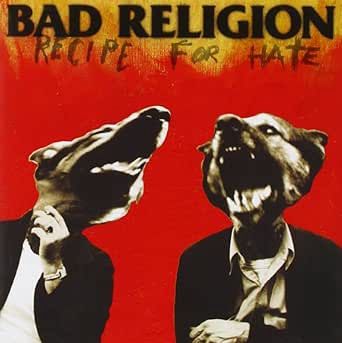 BAD RELIGION - RECIPE FOR HATE (30TH ANNIVERSARY-TIGER'S EYE COLOURED) (VINYL) (12" LP RECORD)