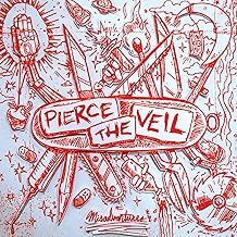 PIERCE THE VEIL - MISADVENTURES (SILVER W/RED SPLATTER VINYL/INDIE EXCLUSIVE) - (VINYL) (12" LP RECORD)