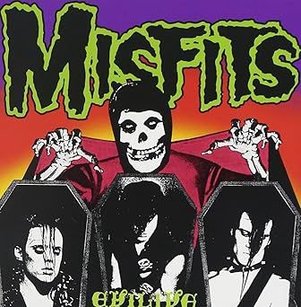 MISFITS - EVILIVE - (VINYL) (12" LP RECORD)