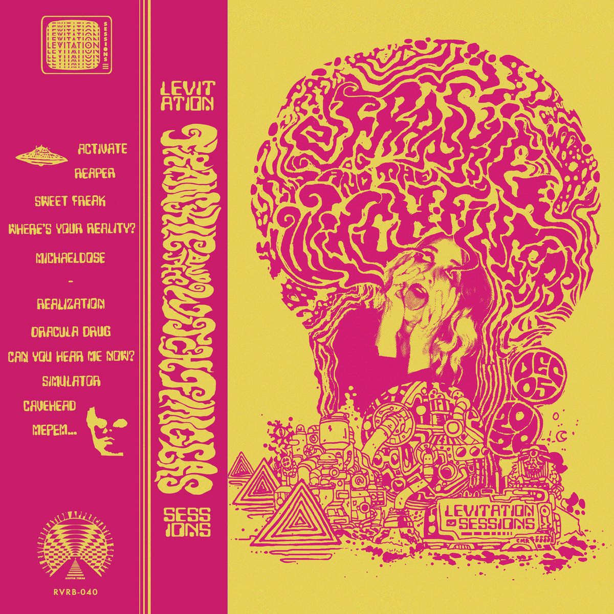 FRANKIE AND THE WITCH FINGERS - LEVITATION SESSIONS (COLOURED VINYL) (INDIE EXCLUSIVE) (VINYL) (12" LP RECORD)