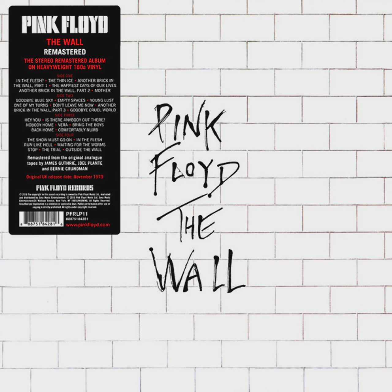 PINK FLOYD - THE WALL (VINYL) (12" LP RECORD)