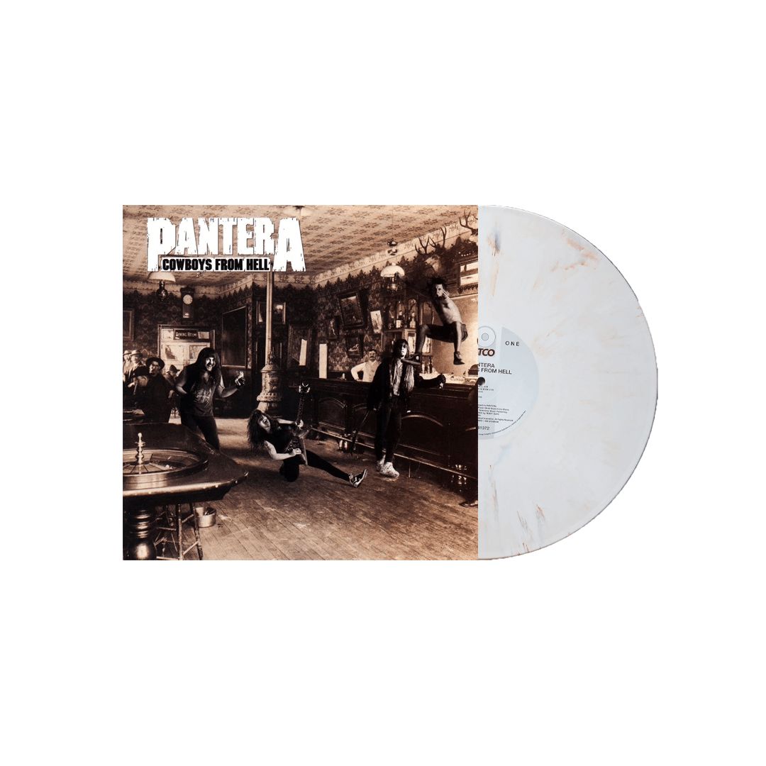 Pantera - Cowboys From Hell (marbled white &amp; whiskey brown) - (VINYL) (12" LP RECORD)