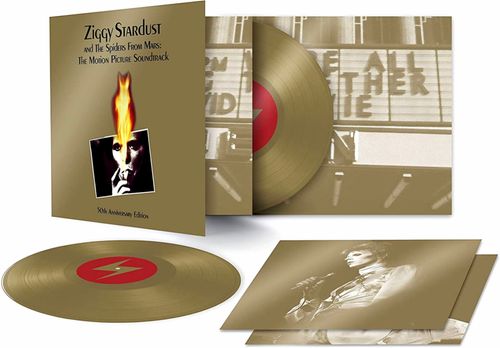 Bowie, David - Ziggy Stardust and the Spiders From Mars O.S.T. (50th) (2LP-gold vinyl)