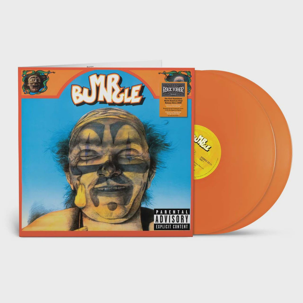 MR. BUNGLE - MR. BUNGLE (2LP PRESSED ON TRANSLUCENT ORANGE-CRUSH VINYL)