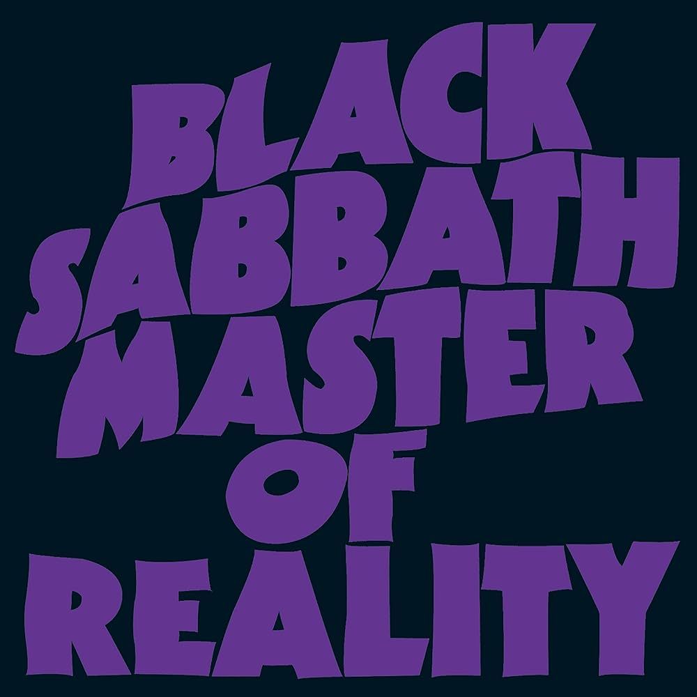BLACK SABBATH - MASTER OF REALITY - (VINYL) (12" LP RECORD)
