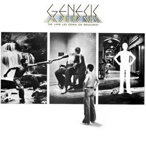 GENESIS - THE LAMB LIES DOWN ON BROADWAY - (VINYL) (12" LP RECORD)