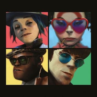 GORILLAZ - HUMANZ - (VINYL) (12" LP RECORD)