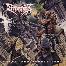 DISMEMBER - WHERE IRONCROSSES GROW - (VINYL) (12" LP RECORD)