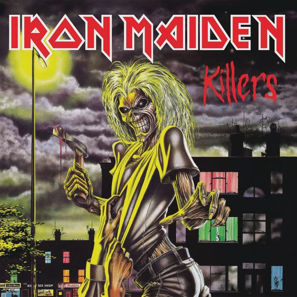 IRON MAIDEN - KILLERS - (VINYL) (12" LP RECORD)