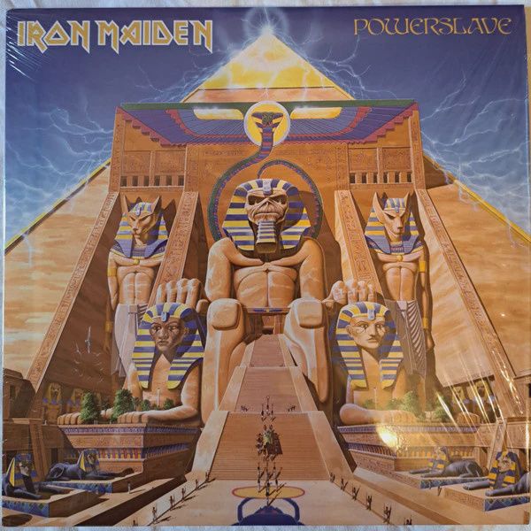 IRON MAIDEN - POWERSLAVE - (VINYL LP) (2015 REMASTER)