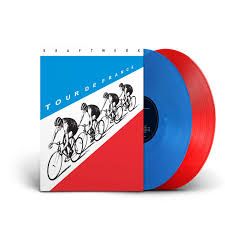 KRAFTWERK - TOUR DE FRANCE (TRANSPARENT BLUE/RED) - (VINYL) (12" LP RECORD)