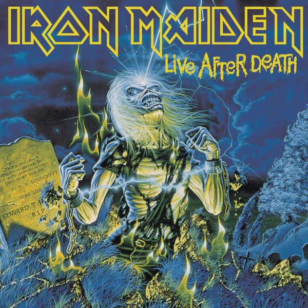 IRON MAIDEN - LIVE AFTER DEATH - (2LP - VINYL RECORD)