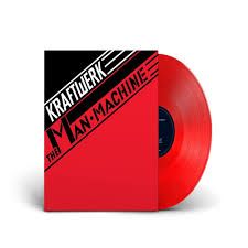 KRAFTWERK - THE MAN-MACHINE (TRANSPARENT RED) - (VINYL) (12" LP RECORD)