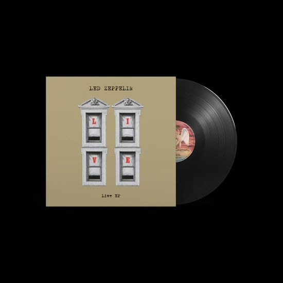 LED ZEPPELIN - LIVE EP - (VINYL) (12" LP RECORD)