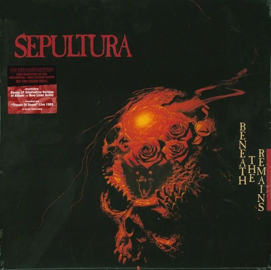 SEPULTURA - BENEATH THE REMAINS - (VINYL) (12" LP RECORD)