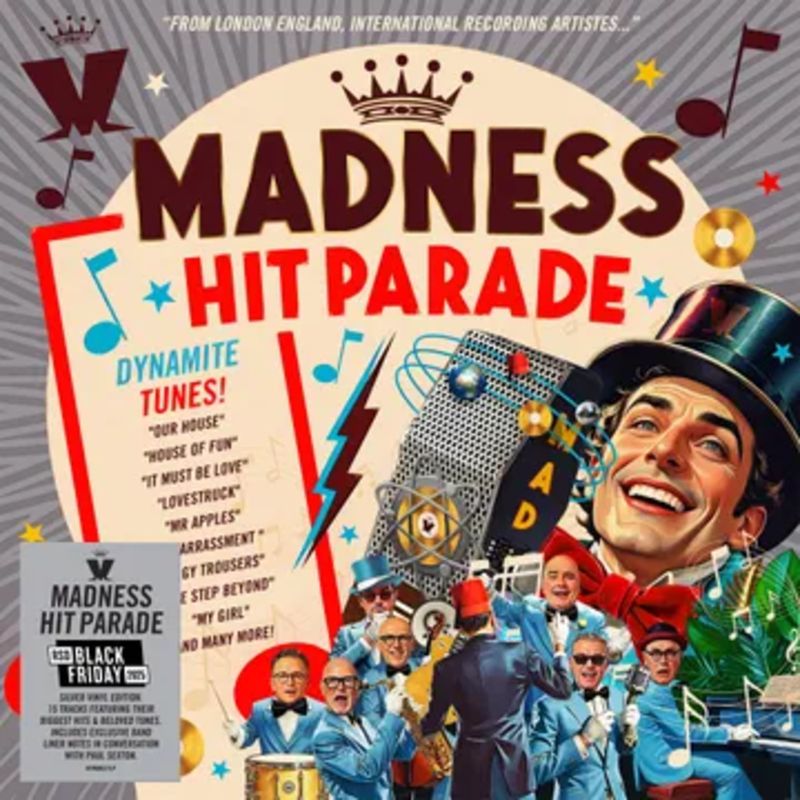 MADNESS - Hit Parade (Limited Edition Silver Colored Vinyl) [RSD Black Friday 2025]