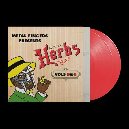 MF DOOM - METAL FINGERS PRESENTS: SPECIAL HERBS VOL. 5 &amp; 6 (2LP-APPLE RED VINYL) - (VINYL) (12" LP RECORD)