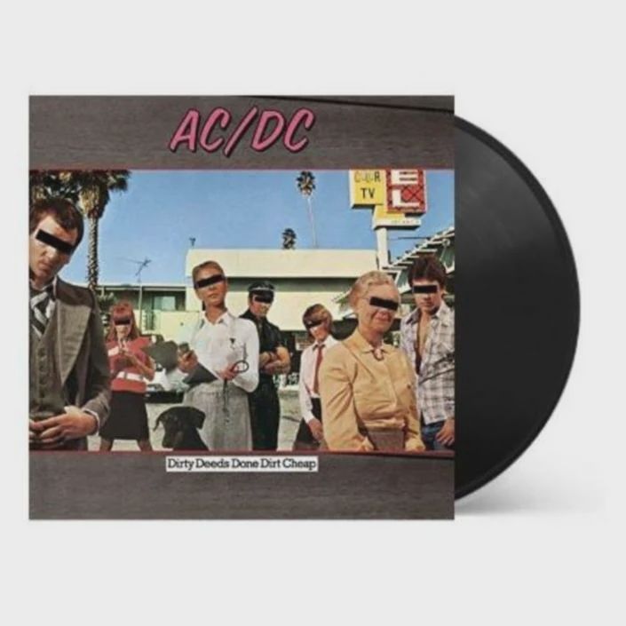 AC/DC - DIRTY DEEDS DONE DIRT CHEAP - (180G VINYL)