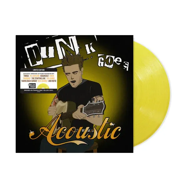 VARIOUS - PUNK GOES ACOUSTIC (TRANSLUCENT YELLOW) (RSD BLACK FRIDAY 2025) - LP