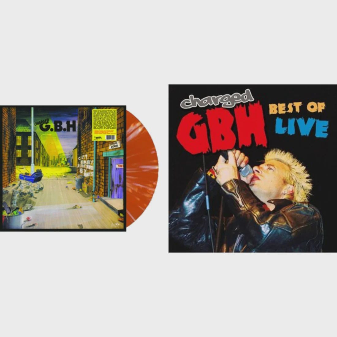 charged GBH - BEST OF LIVE (LP VINYL)