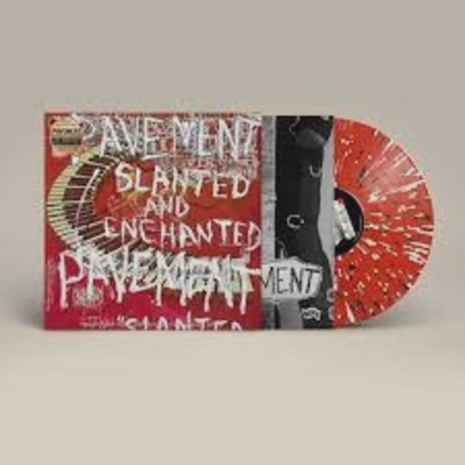 PAVEMENT - SLANTED AND ENCHANTED (RED WHITE AND BLACK SPLATTER) (12" LP)