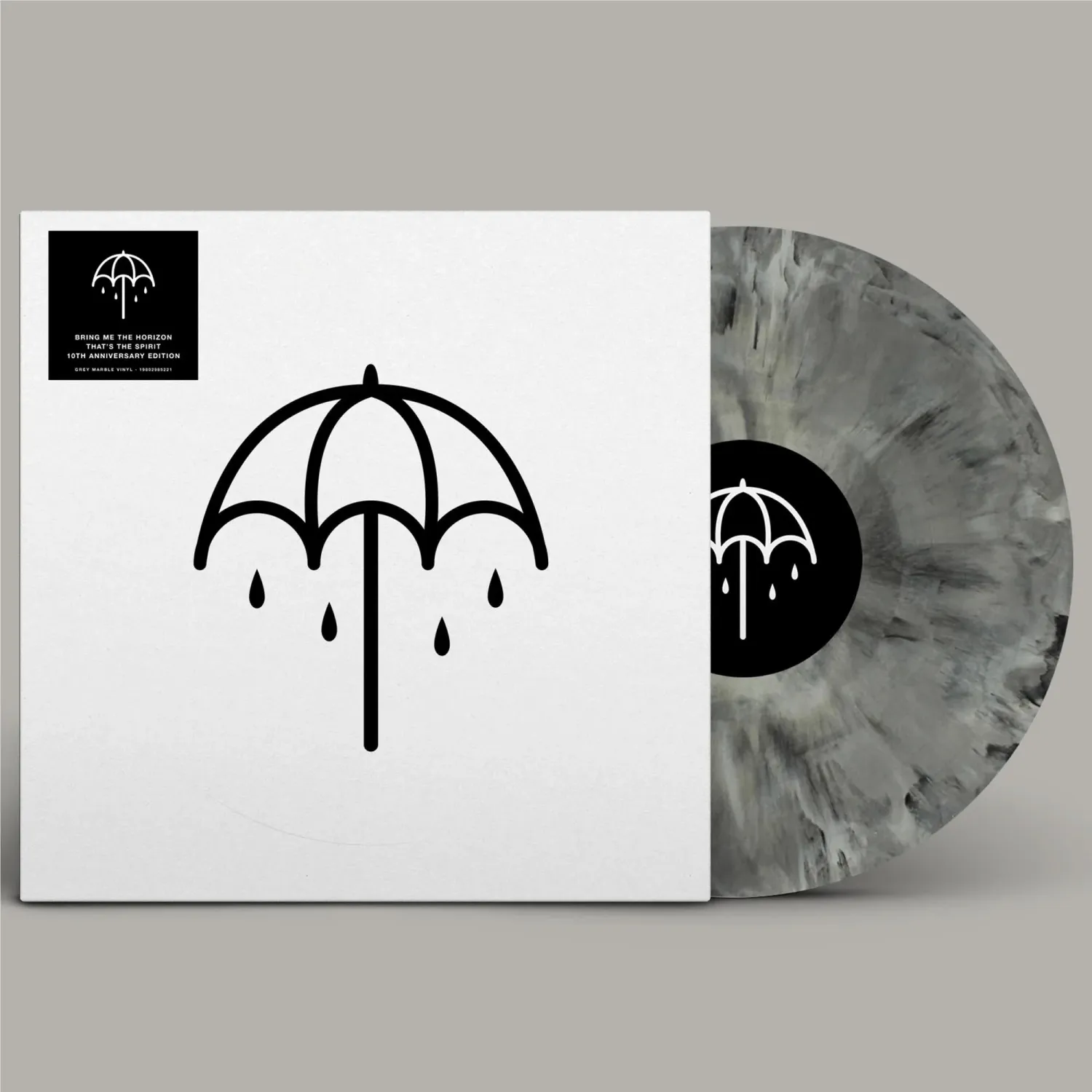 BRING ME THE HORIZON - THAT'S THE SPIRIT (10TH ANNIVERSARY EDITION) (GREY MARBLED VINYL) (INDIES) - (VINYL LP RECORD)