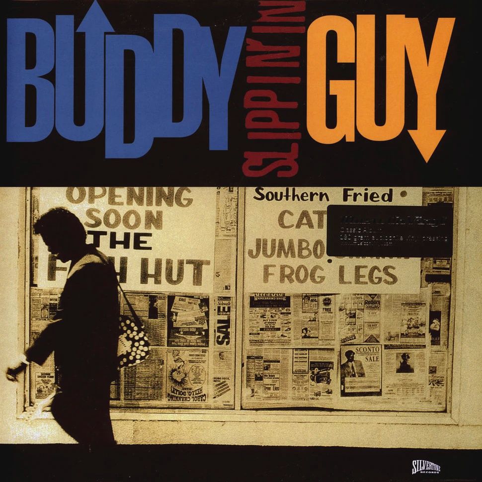 BUDDY GUY - SLIPPIN' IN - (VINYL LP RECORD)