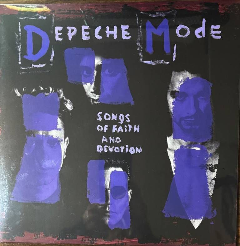 DEPECHE MODE - SONGS OF FAITH AND DEVOTION - (VINYL LP RECORD)