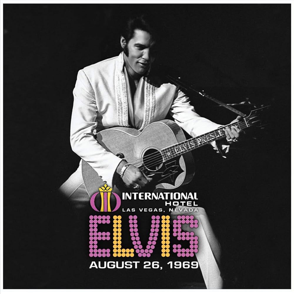 ELVIS PRESLEY - LIVE AT THE INTERNATIONAL HOTEL, LAS VEGAS, NV AUGUST 26, 1969 - (VINYL LP RECORD)