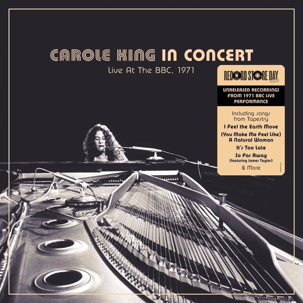 CAROLE KING - CAROLE KING IN CONCERT LIVE AT THE BBC, 1971 (INDIE EXCLUSIVE) - (VINYL LP RECORD)