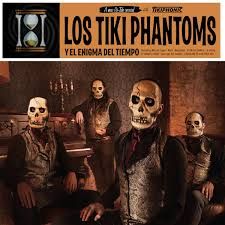 LOS TIKI PHANTOMS - Y EL ENIGMA DEL TIEMPO - (VINYL LP RECORD)