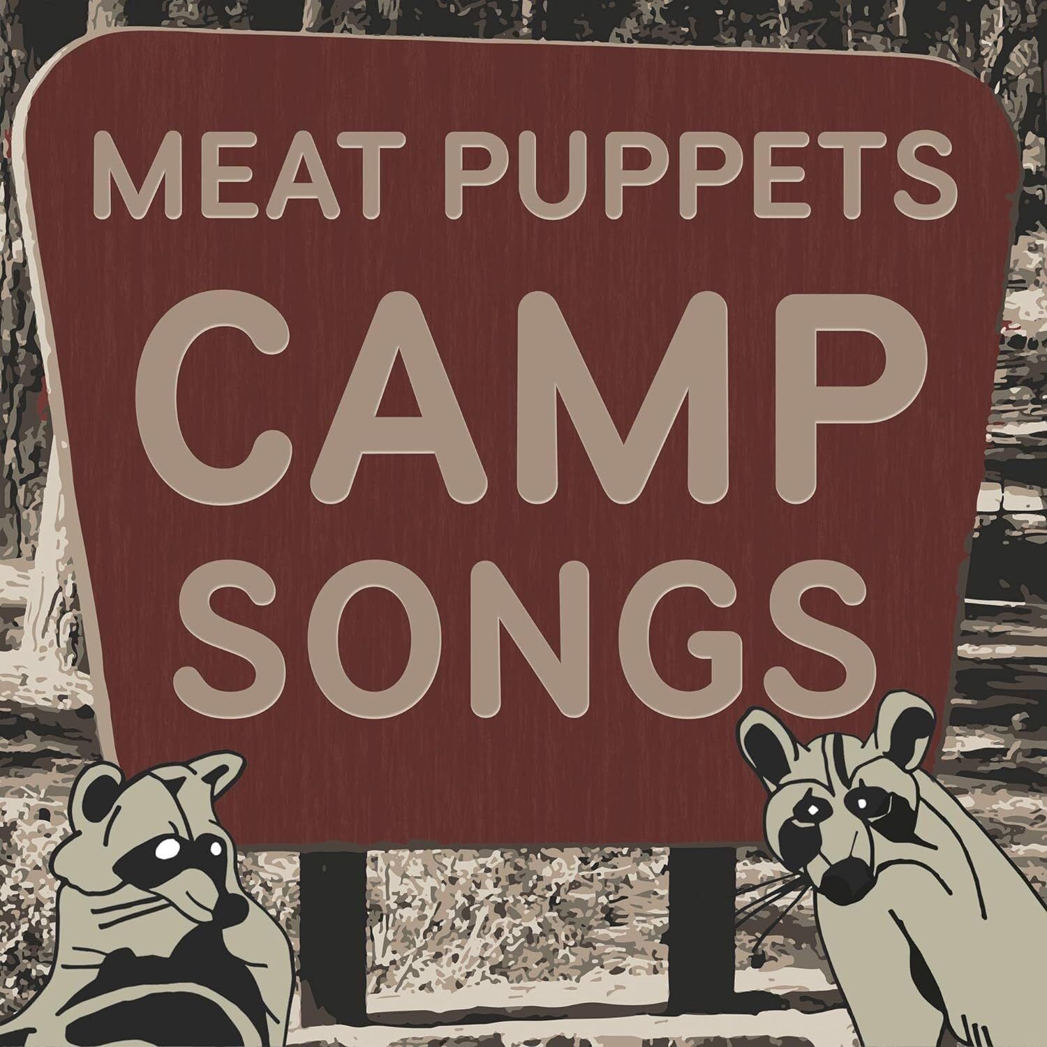 MEAT PUPPETS - CAMP SONGS - (VINYL LP RECORD)