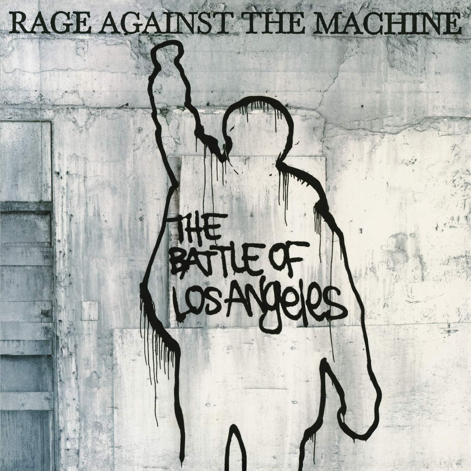 RAGE AGAINST THE MACHINE - THE BATTLE OF LOS ANGELES - (VINYL LP RECORD)