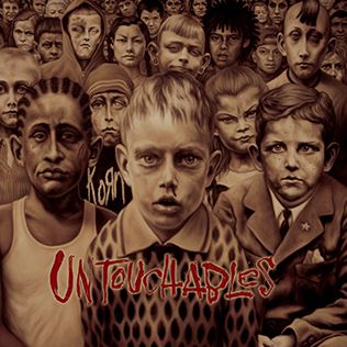 KORN - UNTOUCHABLES - (VINYL LP RECORD)