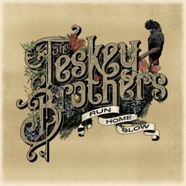 THE TESKEY BROTHERS - RUN HOME SLOW - (VINYL LP RECORD)