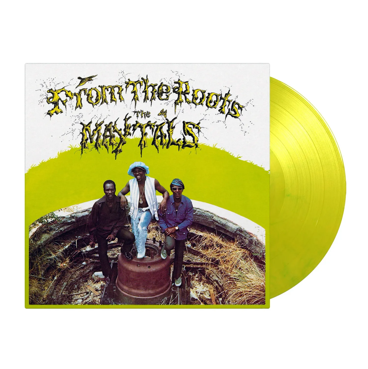 THE MAYTALS - FROM THE ROOTS (YELLOW &amp; TRANSLUCENT GREEN MARBLED VINYL) - (VINYL LP RECORD)