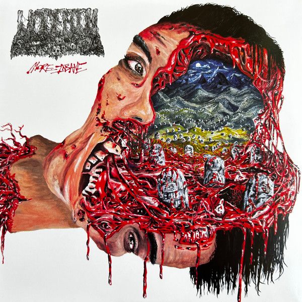 UNDEATH - MORE INSANE ("RED FROM BEYOND" VINYL) - (VINYL LP RECORD)