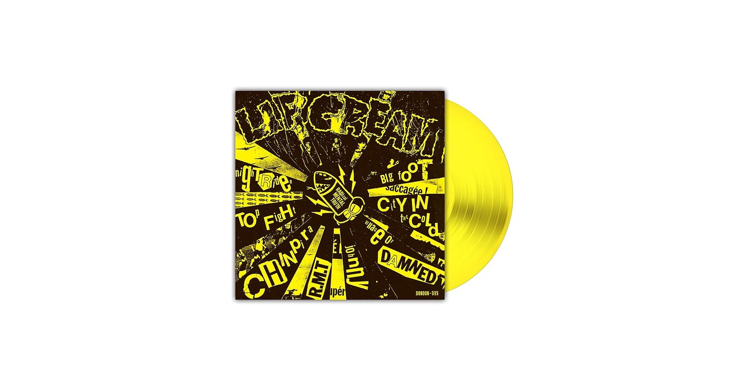 LIP CREAM - 	BIG FOOT CASSETTE (HIGHLIGHTER YELLOW VINYL