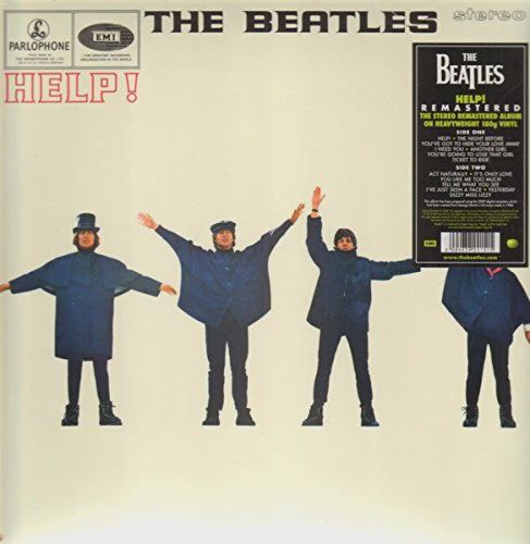 BEATLES, THE - HELP! - (VINYL) (12" LP RECORD)