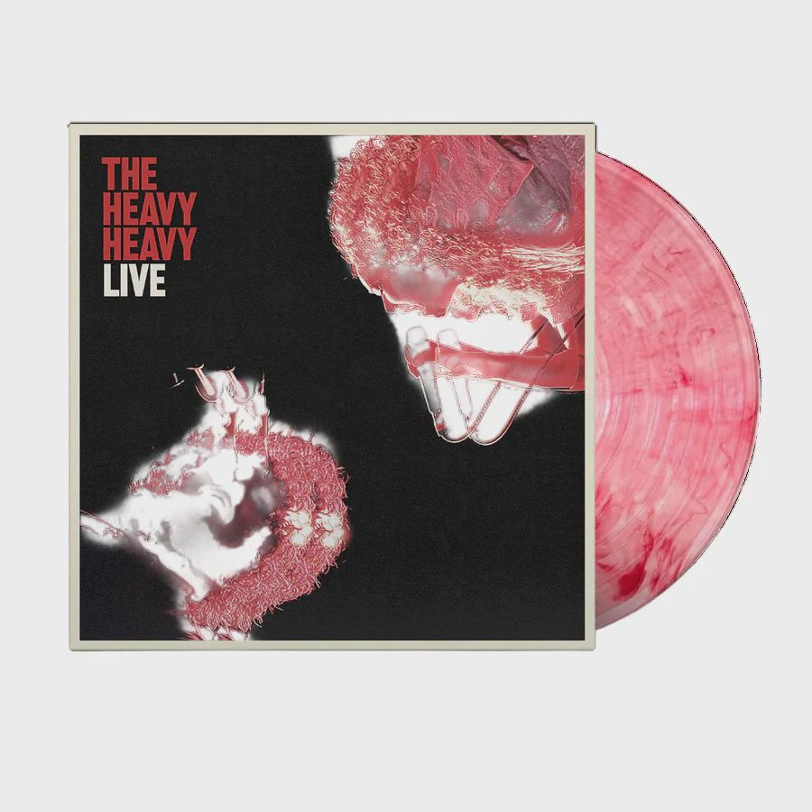 HEAVY HEAVY, THE - LIVE - (VINYL) (12" LP RECORD)